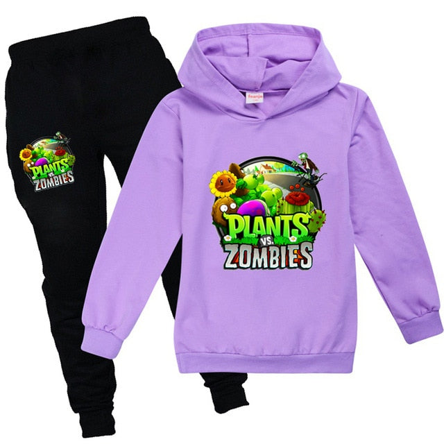 Plants Vs Zombies Toddler Fall Clothes Boys