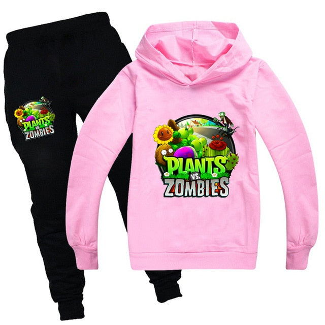 Plants Vs Zombies Toddler Fall Clothes Boys