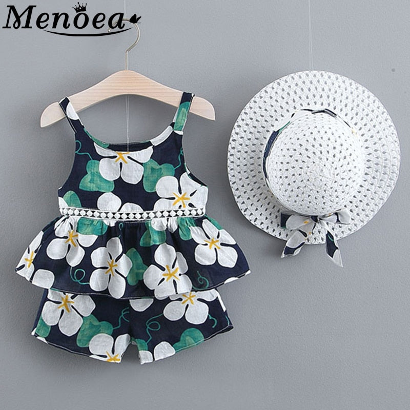 Children Clothes Suits 2020 Syle Sleeveless Folk-Custom Girls