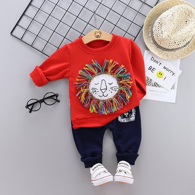 2020 spring and autumn children's clothing suit