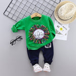 2020 spring and autumn children's clothing suit