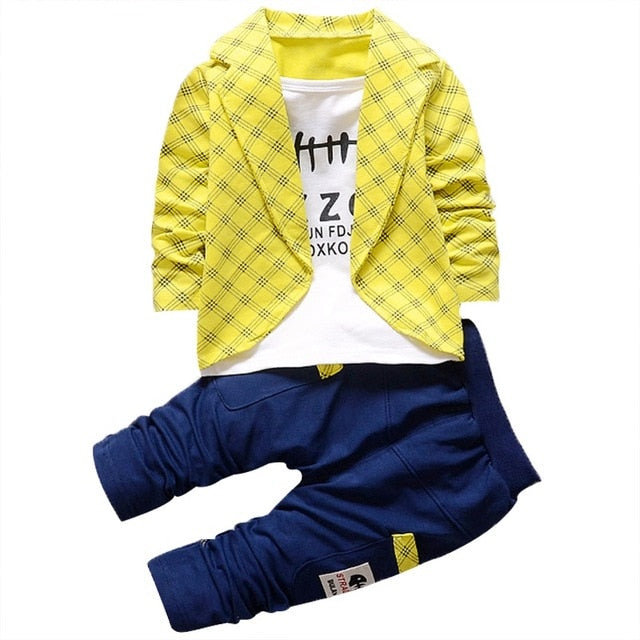 High quality 3PCS Boys Clothes Set,