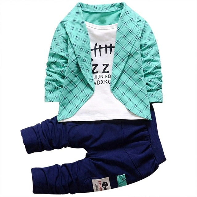 High quality 3PCS Boys Clothes Set,