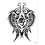 Polynesian temporary tattoo