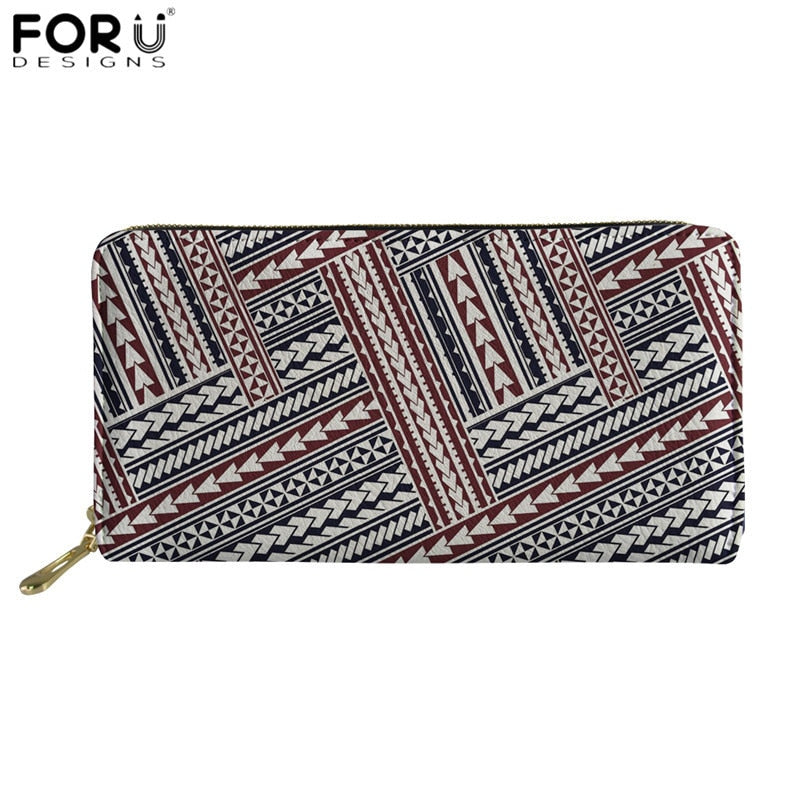 Polynesian Traditional Style wallet for women