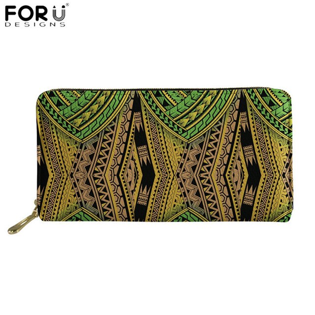 Polynesian Traditional Style wallet for women