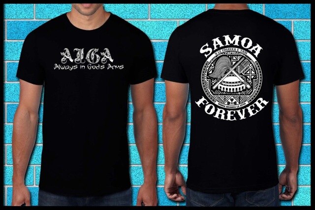 Samoa Heritage Aiga Usos Family Island t.shirt