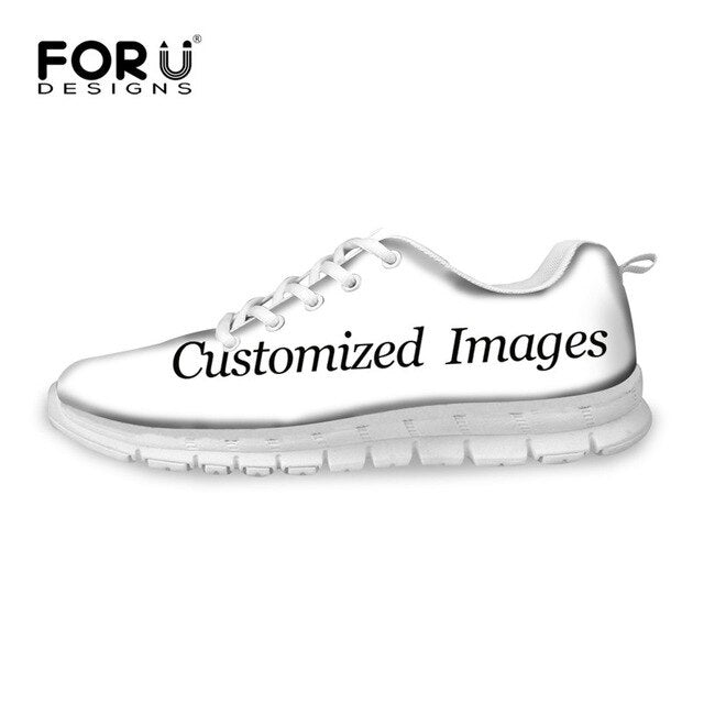 Sneakers Women Flats Brand Designer Polynesian style