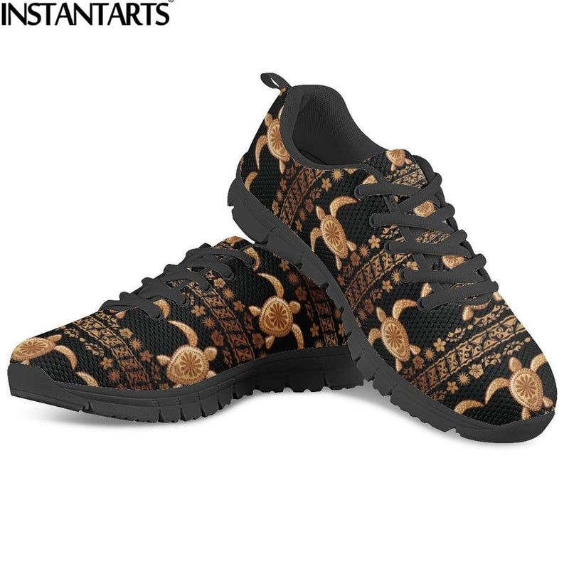 Hawaiian Tribal Women Walking Sneakers