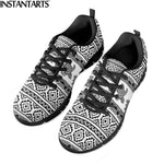 Hawaiian Tribal Women Walking Sneakers