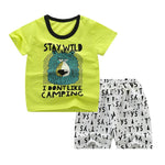 Kids clothes Summer Baby Boy Clothes Monkey toddler Sets