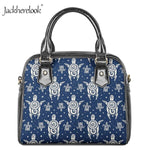 Sea Turtle Pattern Women Handbag Polynesian style