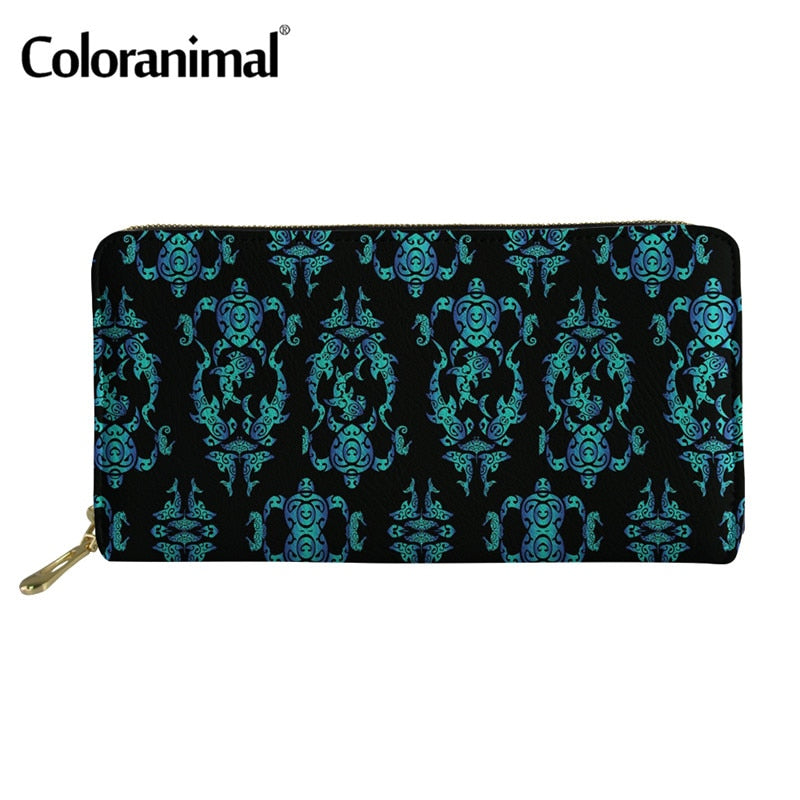 Hawaiian design wallets for Women