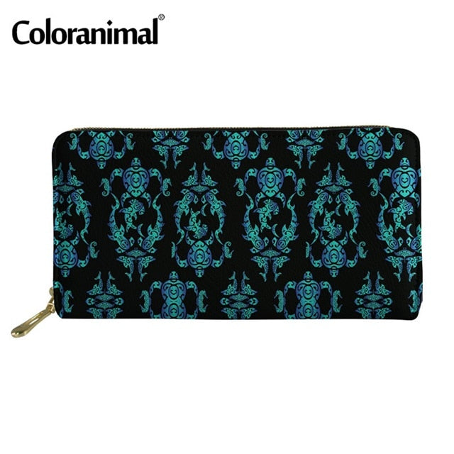 Hawaiian design wallets for Women