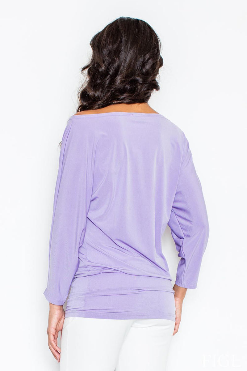 Purple Figl Blouses