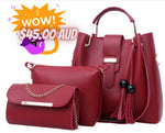 Beautiful 3 x sets - handbags for ladies. Affordable price.