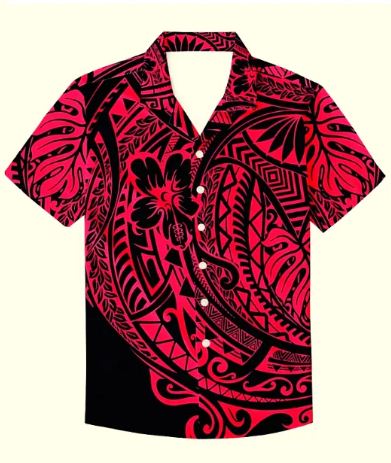 Unique design for Men's Aloha shirt