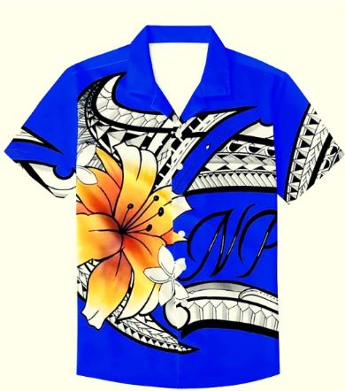 Unique design for Men's Aloha shirt