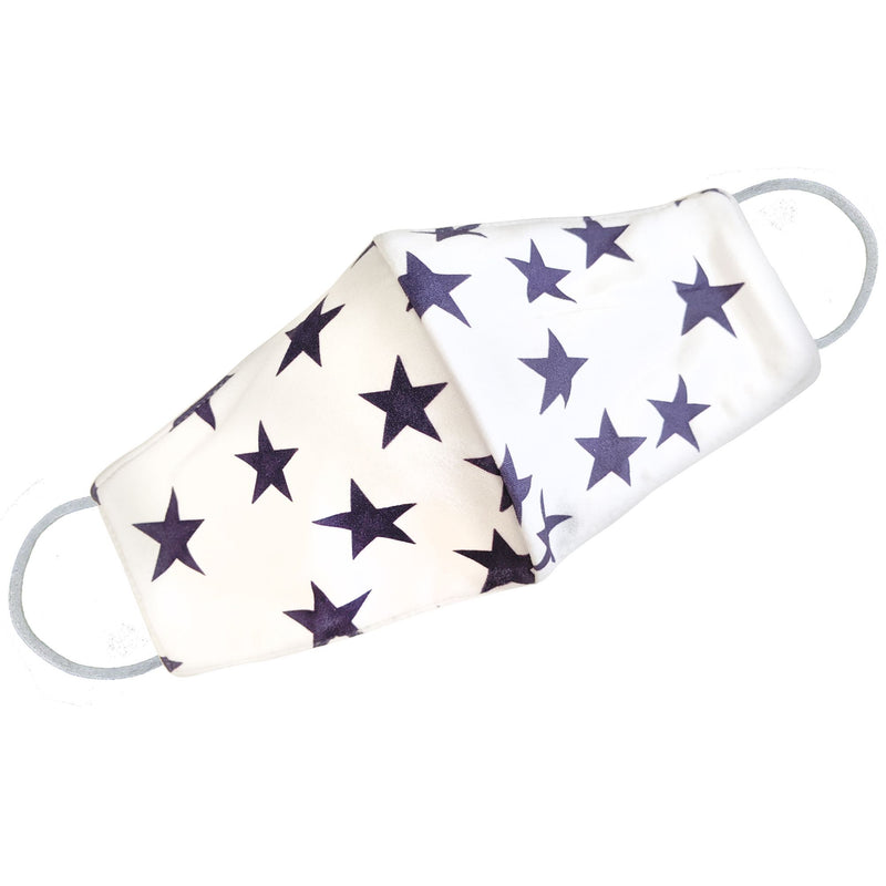 Navy Stars Face Mask